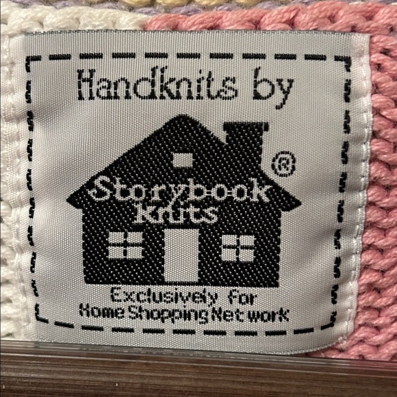 Storybook Knits Black Panther Cardigan Sweater Beaded Embroidered Size Medium - Picture 4 of 8